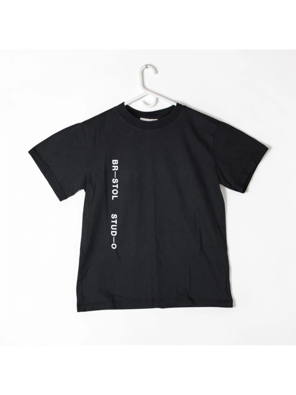 Bristol Studios  Br-Stol Stud-O T-Shirt Mens Size 3 Large Black Cotton USA Made